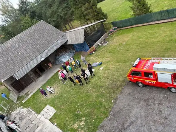 Szkolenie z pierwszej pomocy w Kobiórze – strażacy OSP uczą, jak ratować życie