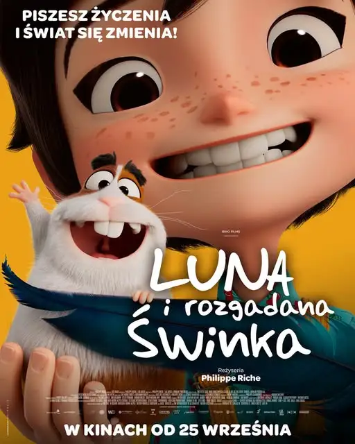 Luna i Rozgadana Świnka – rodzinna animacja w kinie PCKul w Pszczynie