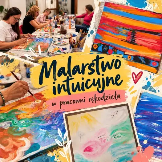 Malarstwo intuicyjne w CAL Pawłowice – twórczy eksperyment bez schematów