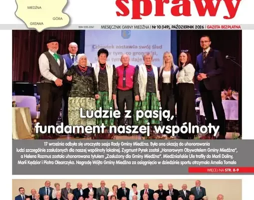 Październikowy numer „Gminnych Spraw” już dostępny – sprawdź, co w środku