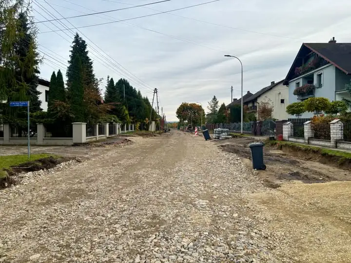 Utrudnienia w Studzienicach: 26 października stabilizacja gruntu na ul. św. Jana Pawła II