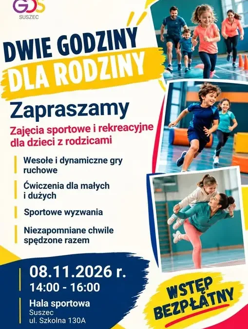 Sportowa niedziela w Suszcu – „Dwie godziny dla rodziny” z Aikido