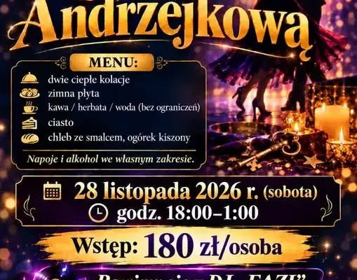 Zabawa Andrzejkowa w Kobiórze – muzyka, taniec i smakołyki