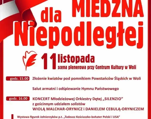 Miedźna świętuje 11 listopada – koncert, wystawy i grochówka strażacka