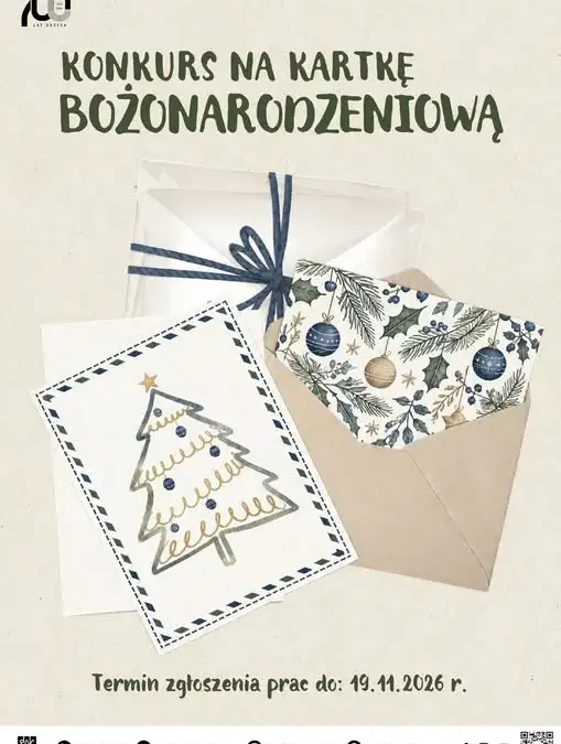 Ogólnopolski Konkurs Plastyczny na Kartkę Bożonarodzeniową w Gminie Suszec